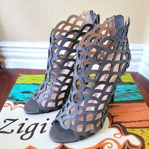 New Zigi Soho DEANA high heel open toe sandals boots